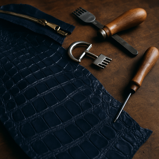 genuine crocodile handbag