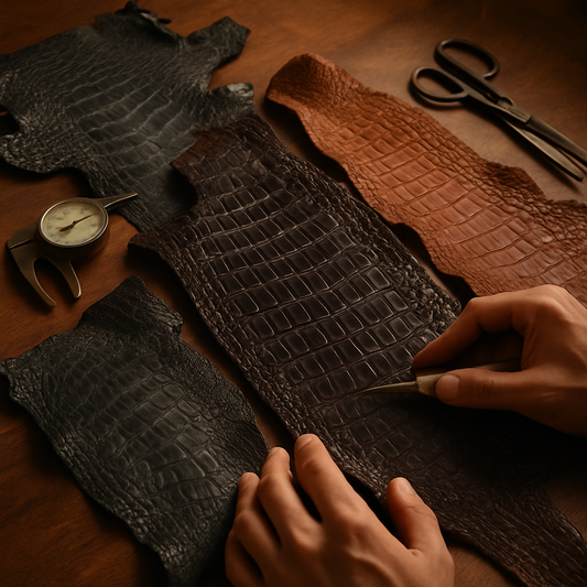 crocodile leather quality grades