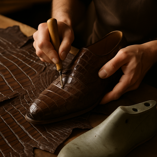 genuine crocodile shoes for men