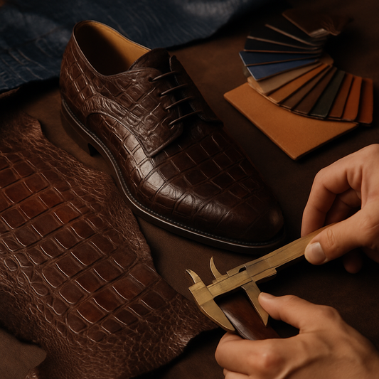 alligator skin shoes