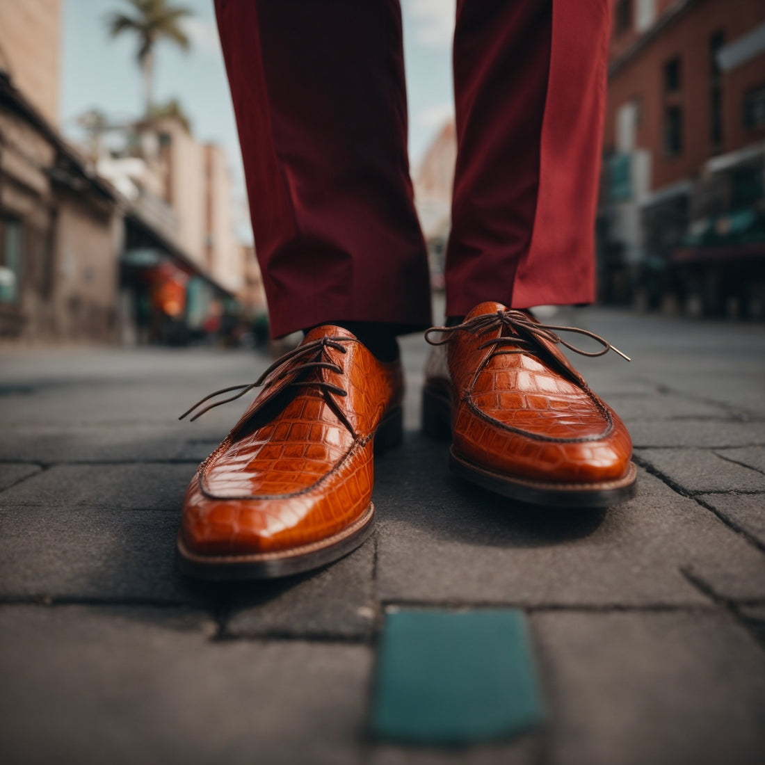 Timeless Elegance: Alligator Leather Shoe Collection