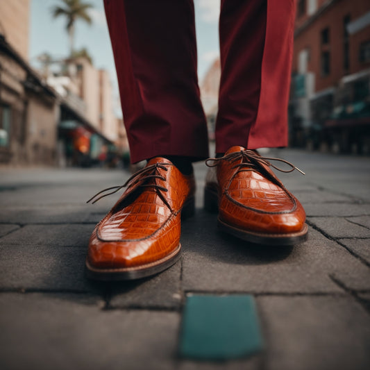 Timeless Elegance: Alligator Leather Shoe Collection