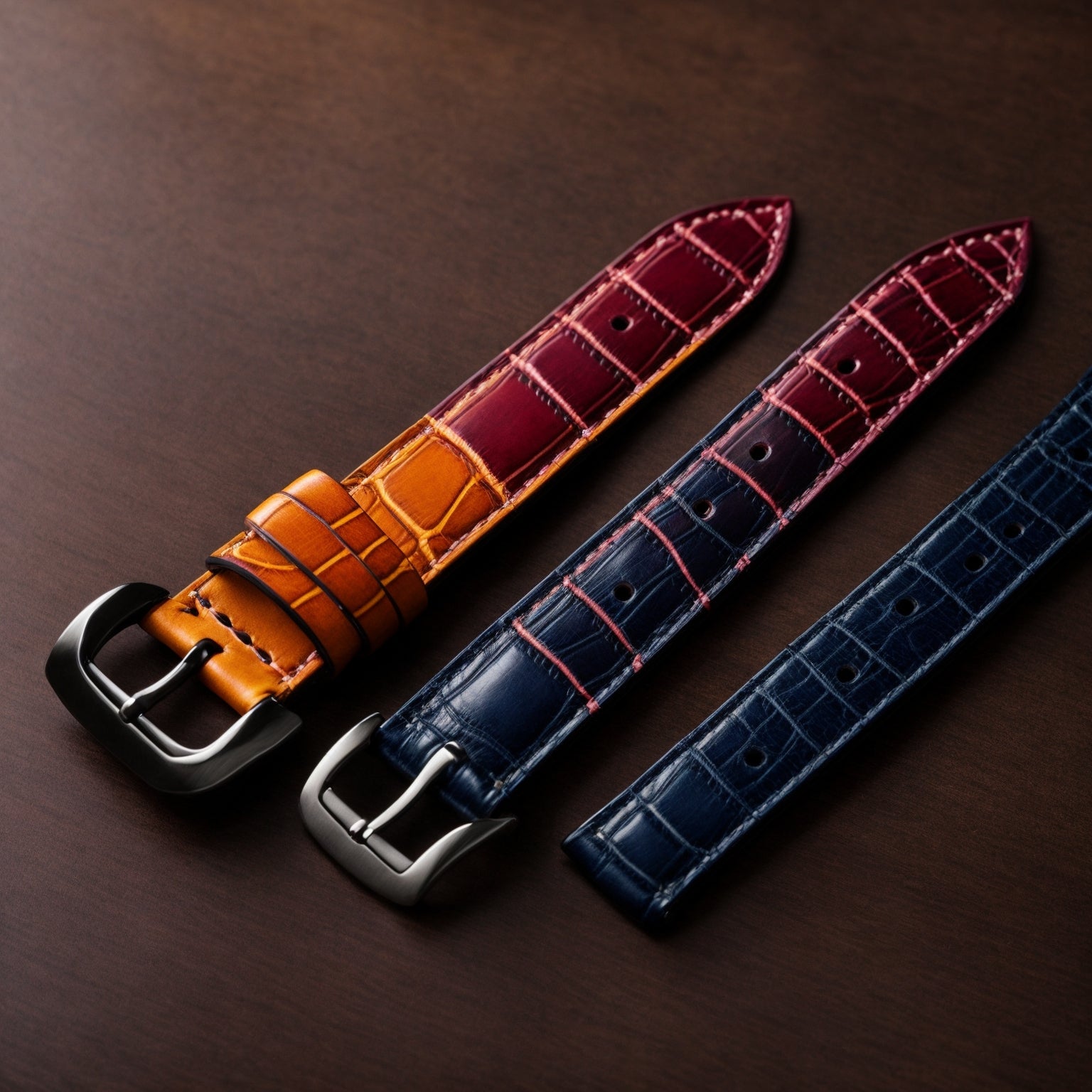 The Luxury of Crocodile Leather Strap For Watches  Crocodile Viet