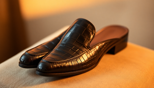 The Complete Guide to Cleaning and Maintaining Nubuck Alligator Mules