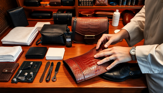 Elevate Your Exotic Leather Goods: The Essential Care and Cleaning Routine