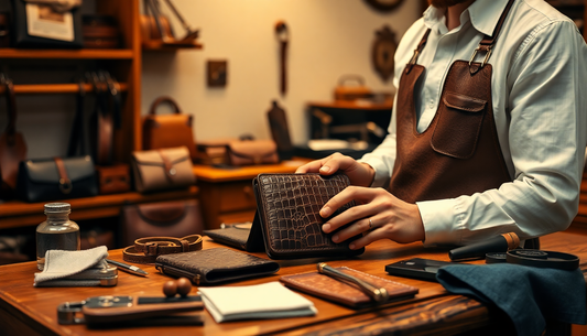 The Art of Caring for Exotic Leather Accessories