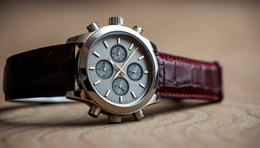 Elevate Your IWC Portugieser Chronograph with a Genuine Alligator Strap