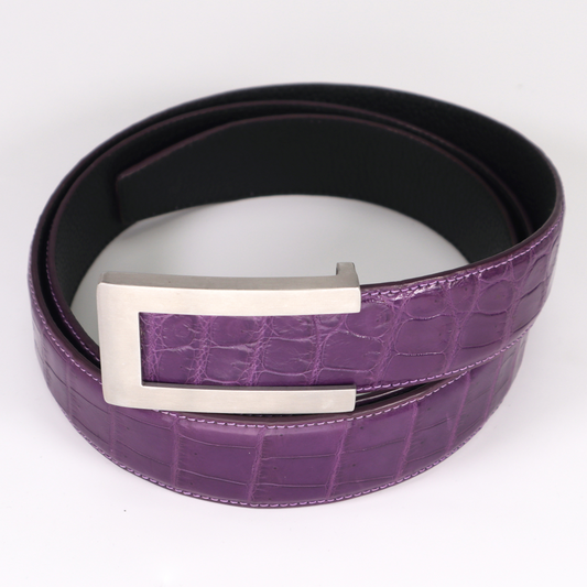 Men's Classic Genuine Crocodile Dress Belt - Stylish & Premium Quality