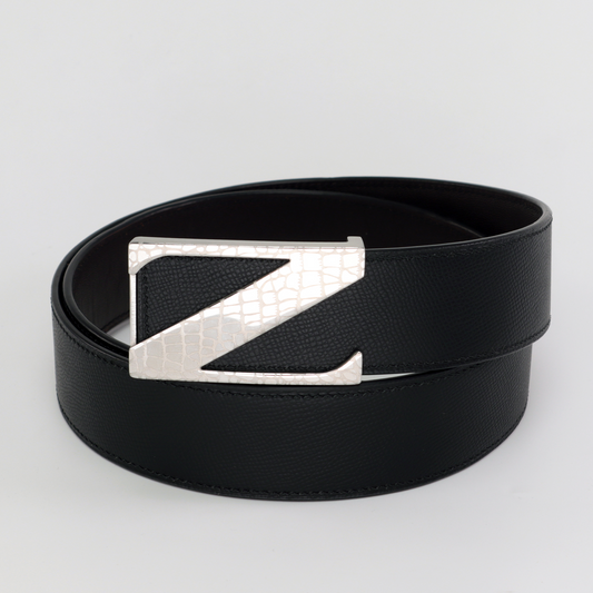 Stylish Handmade Crocodile Belt - Adjustable, Genuine Leather Luxury
