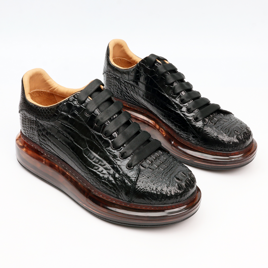 Men's Genuine Crocodile Leather Business Formal Classic Shoes