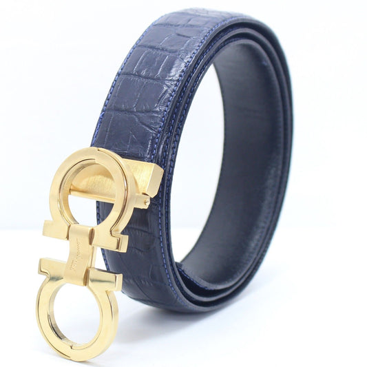 Blue Genuine Alligator, CROCODILE Leather Skin Men's Belt #JY2201