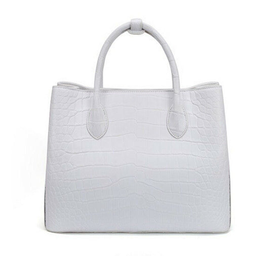 Genuine Alligator Crocodile Leather Women's Handbags Shoulder Bag Tote 5 Colors | eBay
