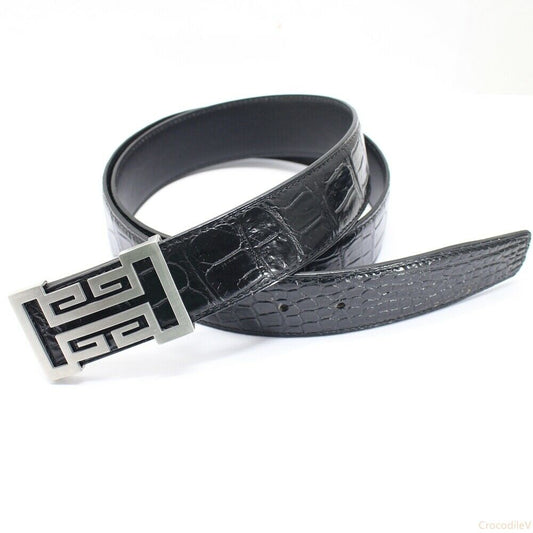 Genuine Alligator Leather Handmade Belts A Testament to Luxury and Unparalleled Craftsmanship