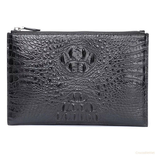 Gennuine Crocodile Leather Handbag Clutch Bag Purse, Clutch Wristlet Wallet