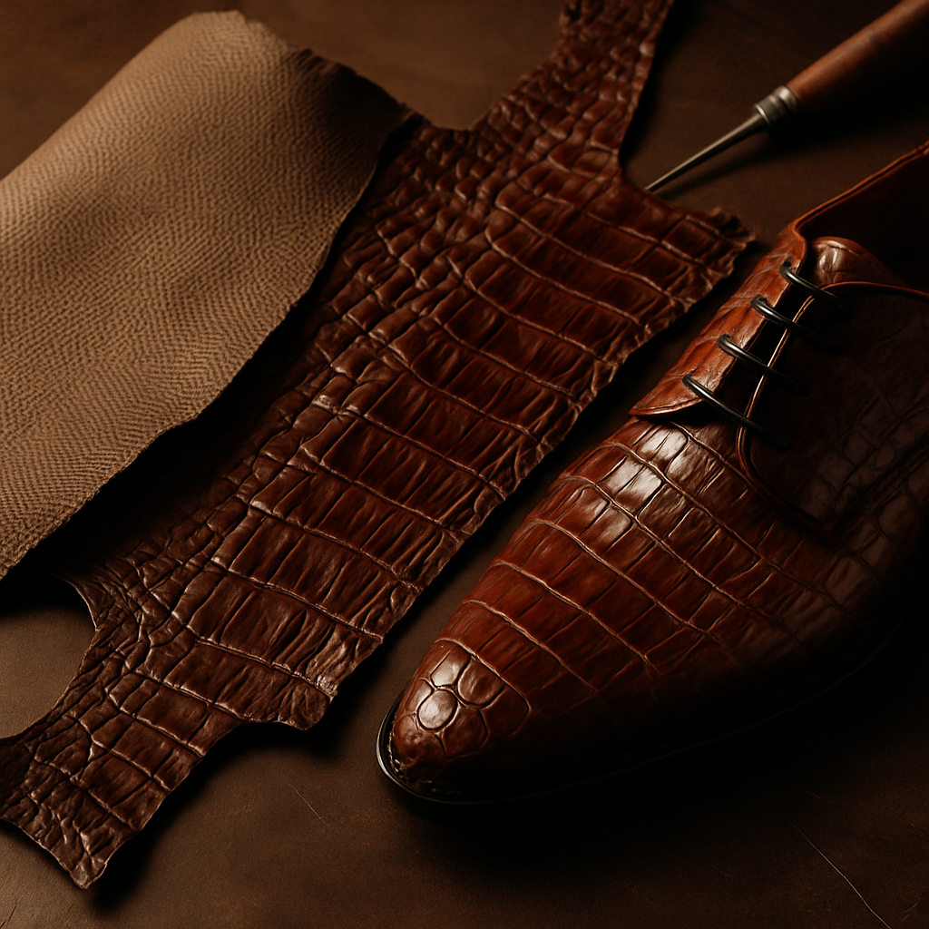 handmade crocodile shoes