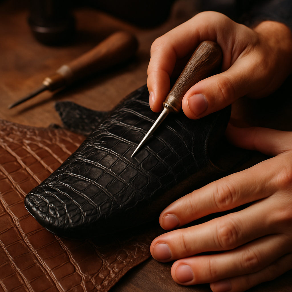 genuine crocodile shoes for men