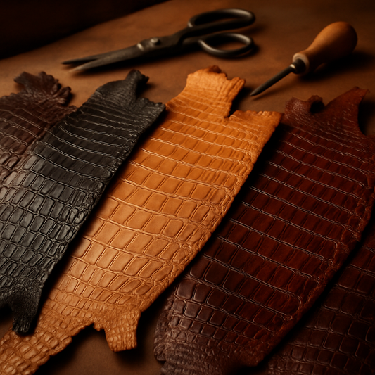 crocodile leather types