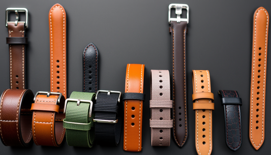 The Ultimate Guide to NATO Strap Style Leather Watch Bands: A Stylish and Durable Accessory