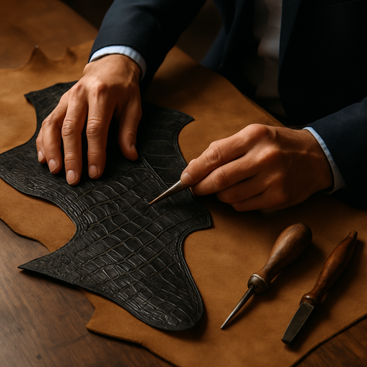 genuine alligator shoes for men