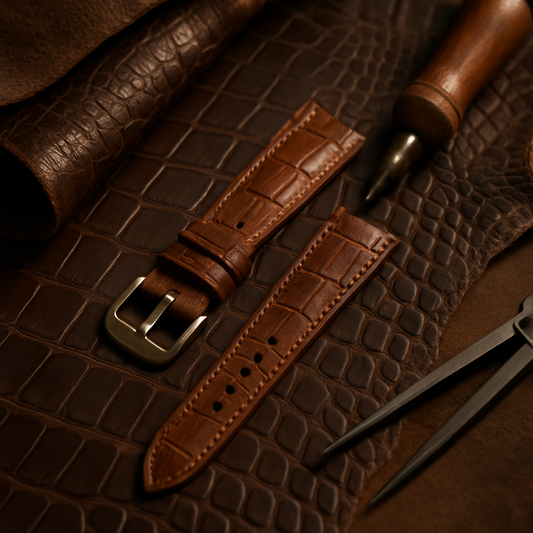 alligator watch strap