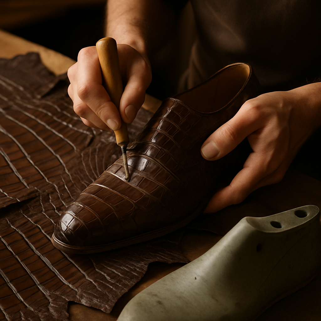 genuine crocodile shoes for men