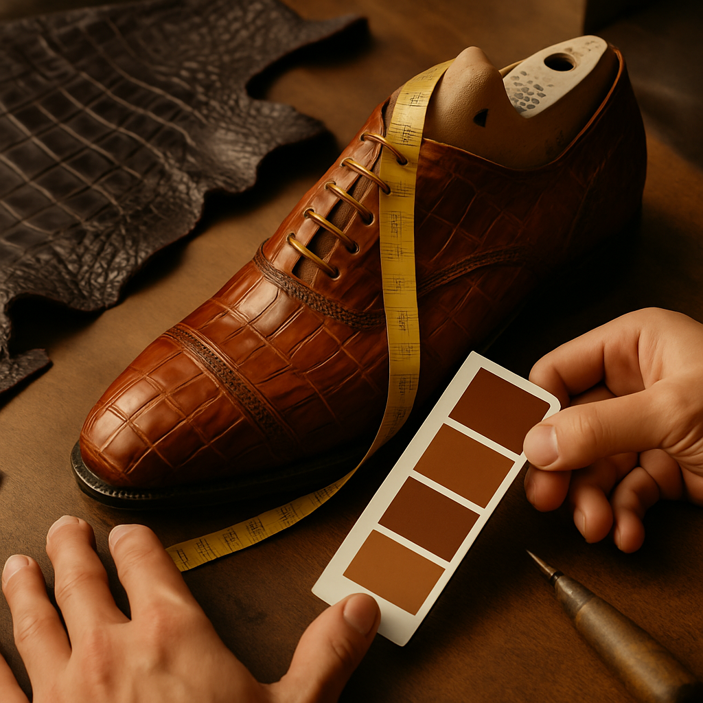 alligator skin shoes