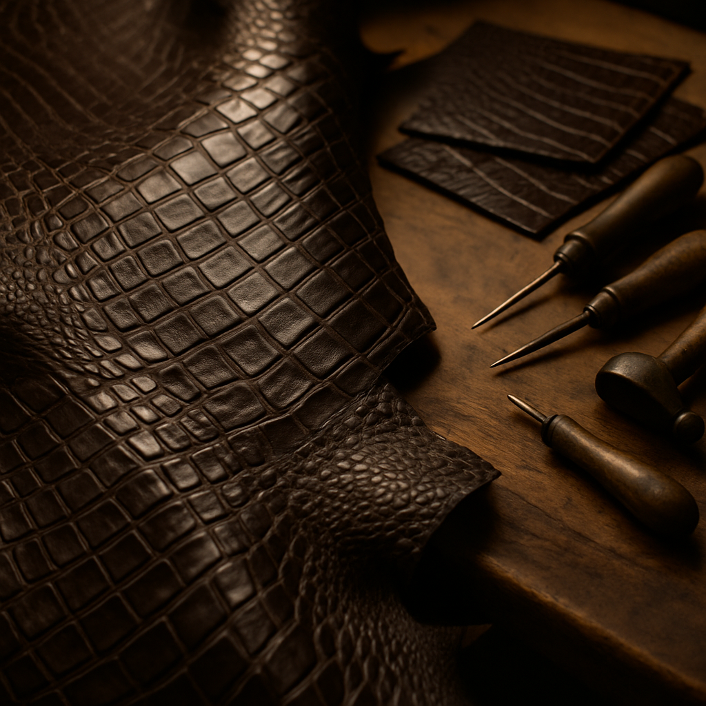 luxury crocodile dress shoes