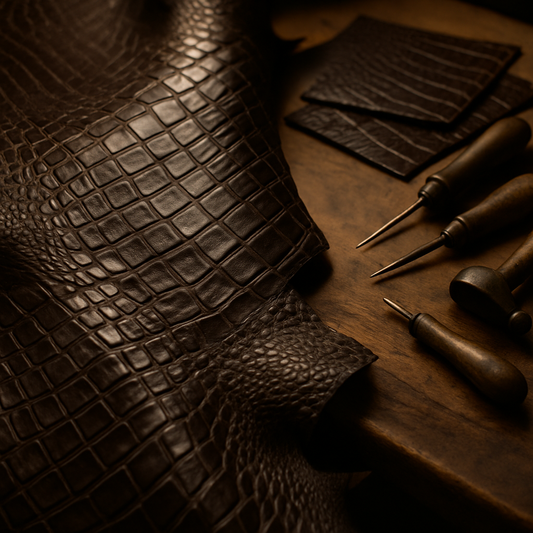 luxury crocodile dress shoes