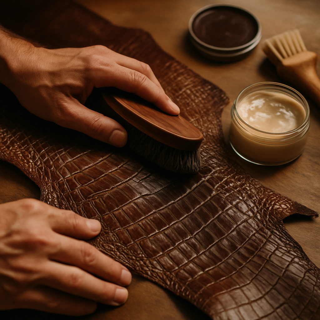luxury alligator dress shoes