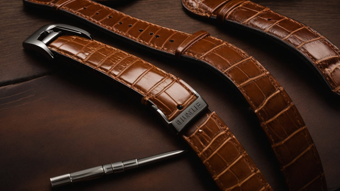Elevate Your Timepiece with Genuine Crocodile Leather Watch Bands: A Comprehensive Guide to Luxury, Durability, and Style