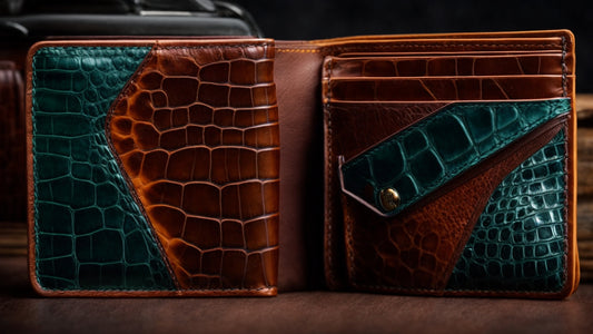 Luxury in Your Pocket: The Appeal of Crocodile Leather Wallets for Men