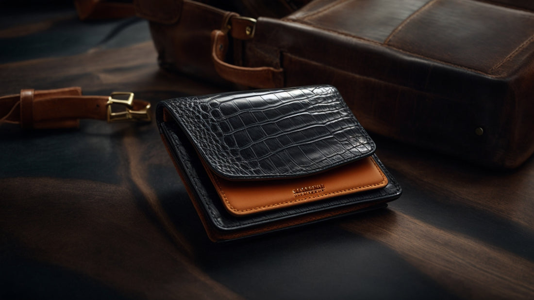 Unleash Elegance with a Crocodile Leather Wallet: A Statement of Luxury and Refinement