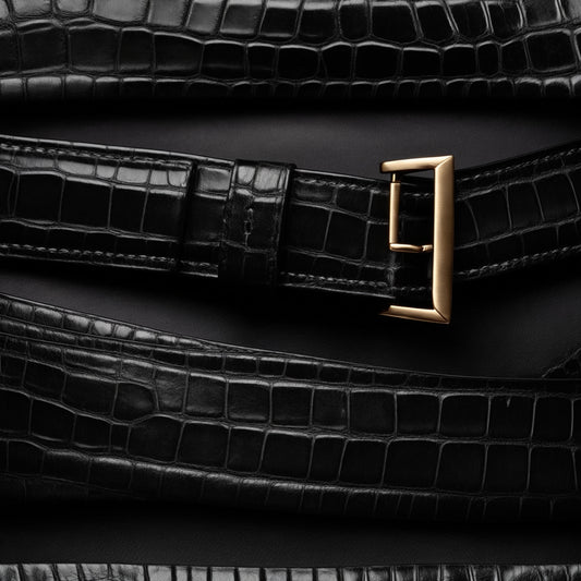 Black Crocodile Belt: A Timeless Statement of Luxury and Style