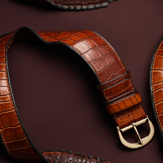 Luxury Redefined: Why Every Man Needs a Crocodile Leather Belt