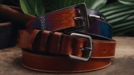 The Art of Refinement: Handmade Crocodile Leather Belts - A Legacy of Luxury and Craftsmanship