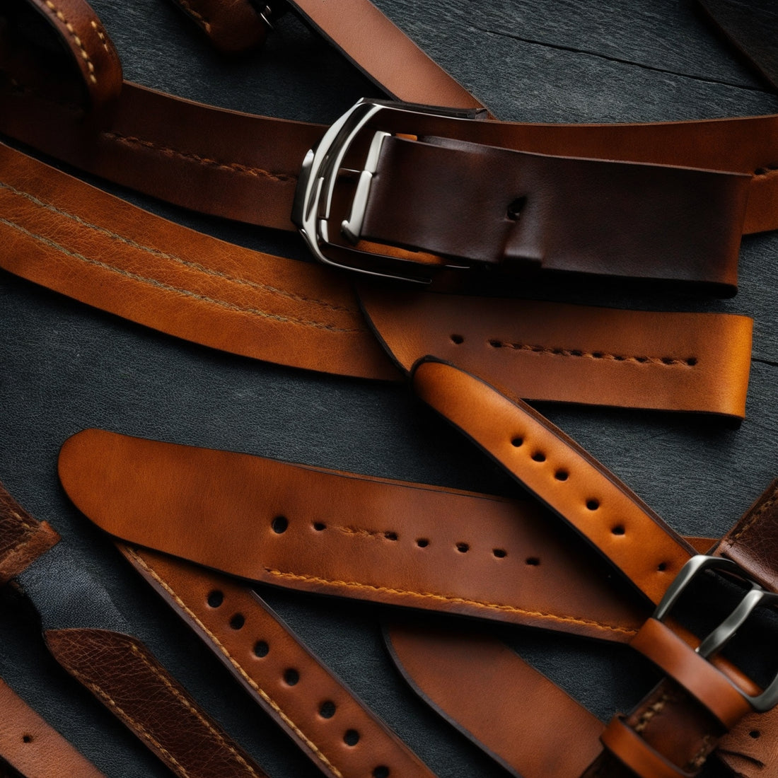 The Ultimate Accessory: Crocodile Leather Handmade Watch Bands