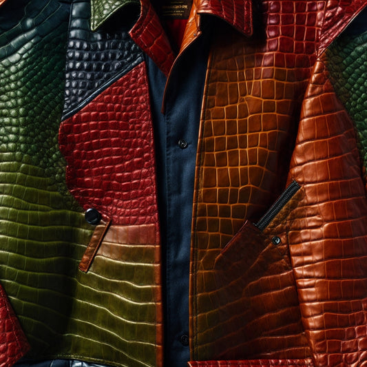 Crocodile Leather Jackets for Men: A Guide to Style, Durability, and Investment