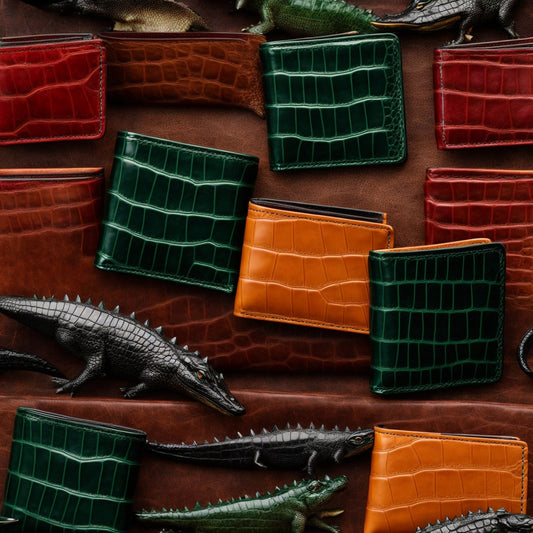 Real Men's Wallets: Exotic Genuine Leather Wallets For Men