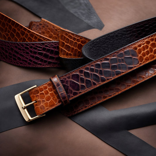Best Full Grain Leather Belts: A Guide to the Finest Crocodile Skin Options for Men