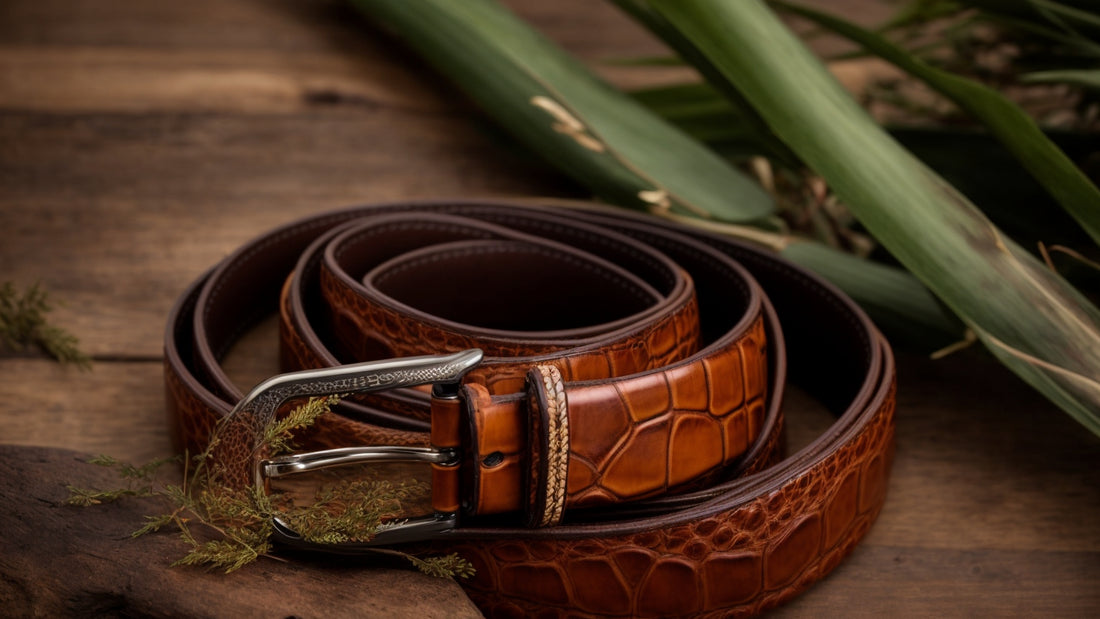 Crafted Luxury: Handmade Crocodile Leather Belts - A Guide to Unmatched Style and Craftsmanship