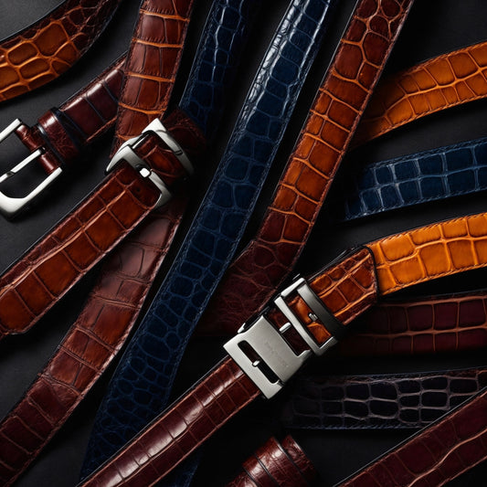 The Ultimate Accessory: Discover the Allure of Crocodile Leather Belts for Men