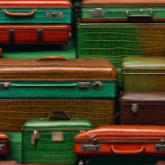 Vintage Alligator Luggage: A Timeless Investment in Luxury and History