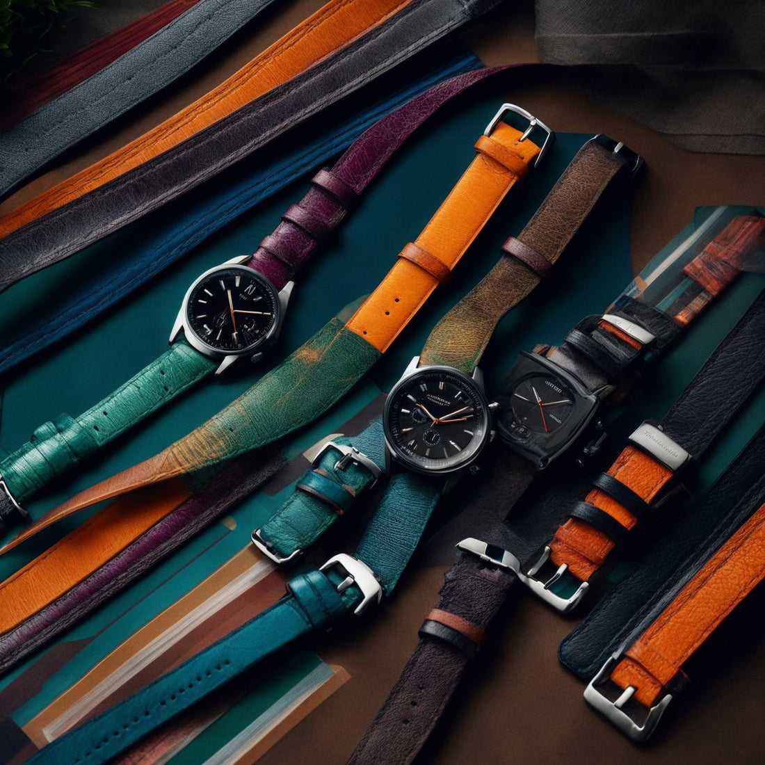 The Ultimate Accessory: Crocodile Leather Handmade Watch Bands
