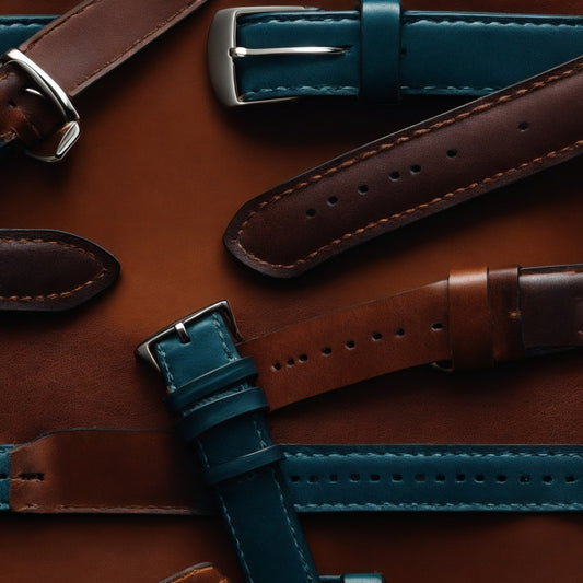 Sophisticated Style: Crocodile Leather Handmade Watch Bands - A Timeless Investment