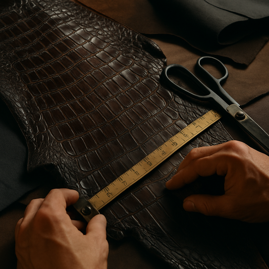 crocodile leather jacket