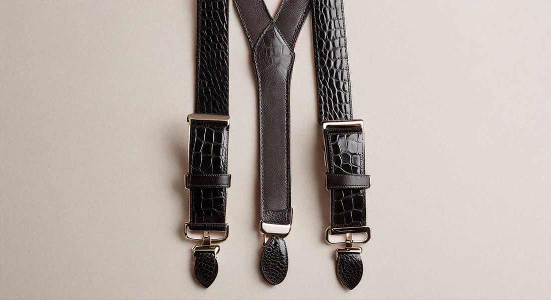 The Enduring Allure of Crocodile Leather: A Deep Dive into Nubuck and Suspenders