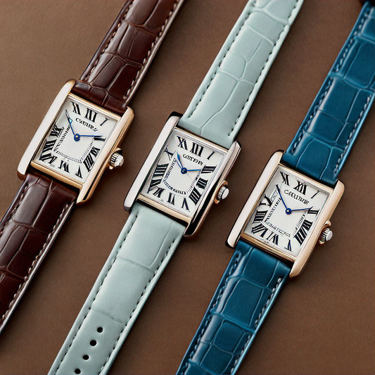 Sophistication and Style: Leather Straps for Cartier Tank Watches