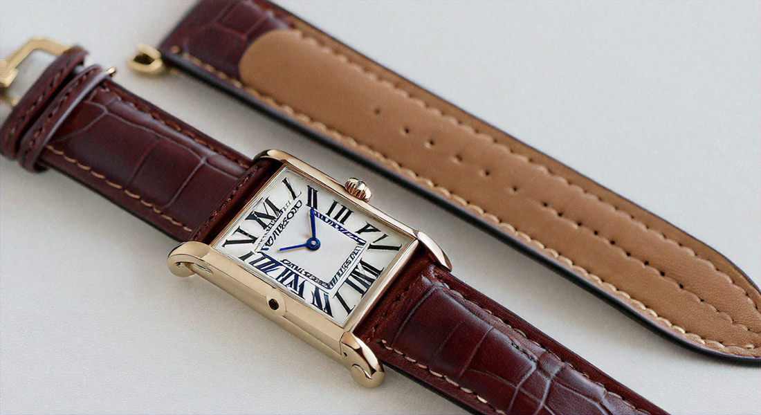 Elevate Your Cartier Tank with Custom Leather Straps