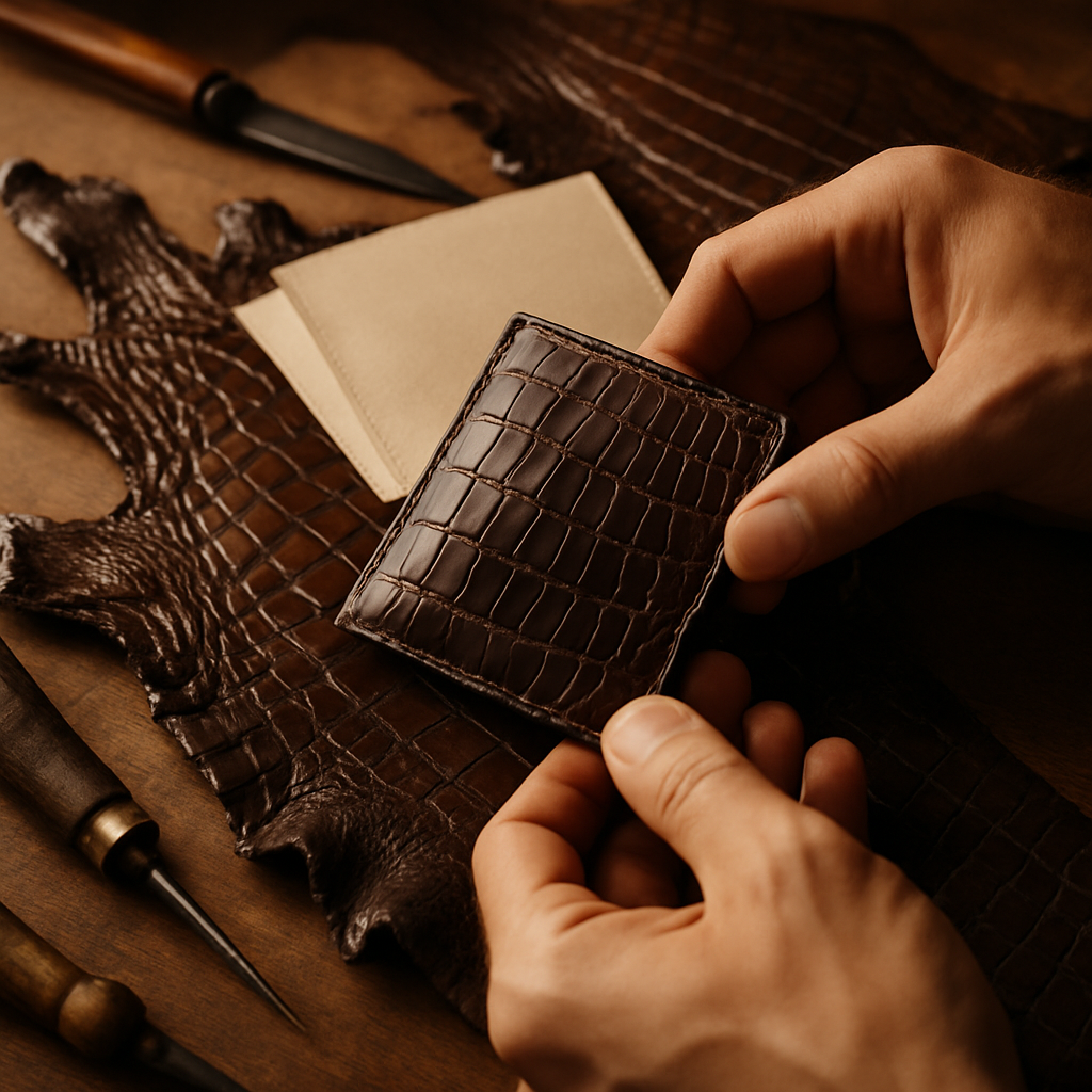 alligator wallet men