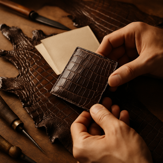 alligator wallet men